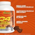 C4 Whey Protein Powder - Reese’s Peanut Butter Chocolate