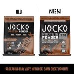 Jocko MOLK Chocolate Protein Powder, 22g Protein