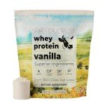 Vanilla Grass Fed Whey Protein Powder, 20 Servings