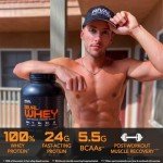 Rival Whey Protein Powder - Rich Chocolate 5lbs