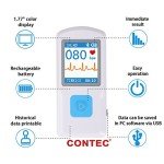 CONTEC Portable Bluetooth ECG/EKG Monitor PM10
