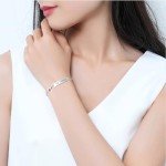 Women’s Heart Medical Alert Bracelet - Adjustable Stainless Steel