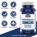Nattokinase 100mg Capsules for Cardiovascular Support