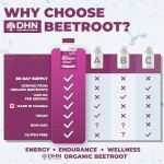 High Potency Organic Beetroot Capsules - 160 Count