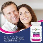 Nattokinase 2000 FU Supplement Capsules - 90 Count