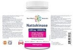 Nattokinase 2000 FU Supplement Capsules - 90 Count