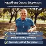 Nattokinase 100mg - 150 Capsules for Health Support