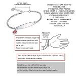 Gold Medical ID Bracelet for Women - Blood Thinner