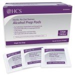 Large Alcohol Prep Pads – 70% Isopropyl Wipes
