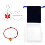 JunyiDIY Medical ID Keychain for Men & Women