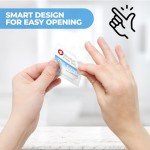 300 Pack Individually Wrapped Isopropyl Alcohol Wipes