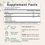 Organic Prebiotic Fiber Supplement for Digestive Health