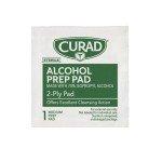 Curad Alcohol Prep Pads, 70% - 1000 Count