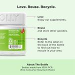 OLLY Fiber Gummy Rings, Digestive Support, Berry Melon