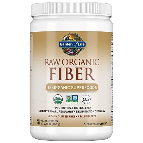 Organic Fiber Powder with Probiotics & Omega-3