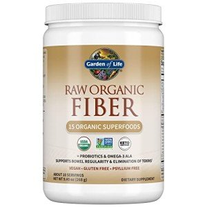Organic Fiber Powder with Probiotics & Omega-3