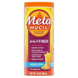 Metamucil 4 in 1 Fiber Powder for Digestive Health