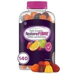 RestoraFIBRE Daily Prebiotic Fibre Gummies – 140 Count