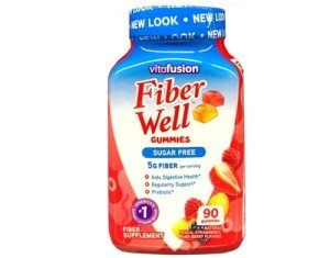 Vitafusion Fibre Well Adult Gummies, 90 Count