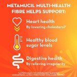 Metamucil Daily Psyllium Husk Fiber Supplement, 160 Capsules