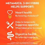 Metamucil Daily Fiber Supplement – Orange Flavor