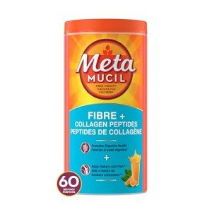 Metamucil Fiber & Collagen Peptides, Orange Flavor