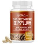Psyllium Husk Capsules for Digestive Health - 60 Ct