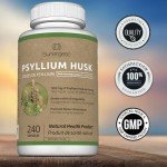 Psyllium Husk Capsules for Digestion Support - 240 Count