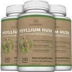 Psyllium Husk Capsules for Digestion Support - 240 Count