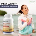 Psyllium Husk Powder Capsules - 300 Fiber Pills