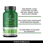 Organic Prebiotic & Probiotic Capsules for Digestive Health