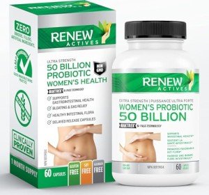 Renew Actives Women's Probiotics with Prebiotic Blend