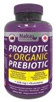 Naka Platinum Probiotic with Organic Prebiotic & L-Glutamine