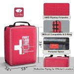 Trauma First Aid Kit with Molle System - 216 Pieces