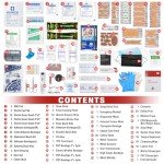 Comprehensive 390-Piece First Aid Kit for Emergencies