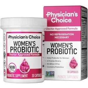 Women's Probiotics - Organic, 50 Billion CFU, 30 Capsules