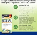 Prebiotic Probiotic Enzymes Supplement for Digestive Health