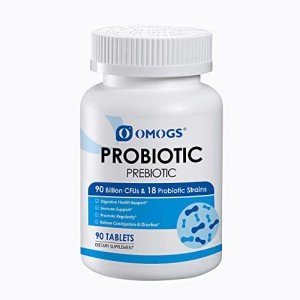 Probiotics Supplement - 90 Billion CFUs, 90 Tablets