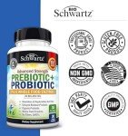 Prebiotic Probiotic Enzymes Supplement for Digestive Health