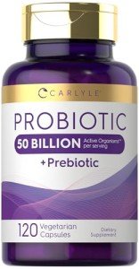 Carlyle Probiotics with Prebiotics - 120 Capsules