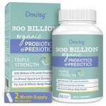 300 Billion CFU Probiotics with Organic Herbs