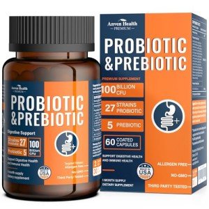 100 Billion CFU Probiotic Supplement for Everyone