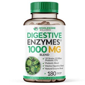 Organic Digestive Enzymes with Prebiotics & Probiotics