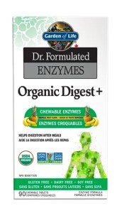 Garden of Life Organic Digest+ Chewables, 90 Count