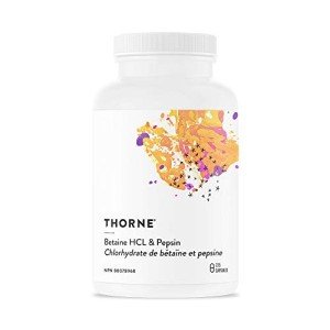 Thorne Betaine HCL & Pepsin Digestion Support - 225 Caps