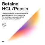 Thorne Betaine HCL & Pepsin Digestion Support - 225 Caps