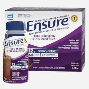 High Protein Meal Replacement Shakes - Chocolate, 6 Pack