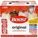 BOOST Original Meal Replacement Variety Pack, 24 Bottles