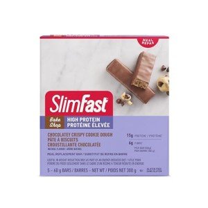SlimFast Chocolatey Crispy Cookie Dough Protein Bars