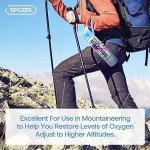 SPOZER Portable Oxygen Can - 95% Pure O2, 10L Oxygen Cylinder for Altitude, Sports, Recovery, Exercise, & Altitude Sicknessy, 3 Oxygen Tanks for Home Use